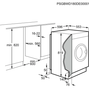 AEG LWX 8463 BI