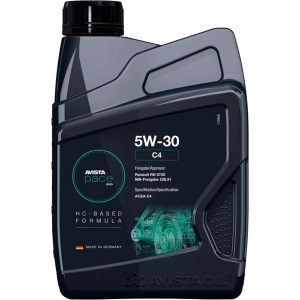 Aceite de motor AVISTA Pace EVO C4 5W-30 1L