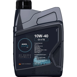 Aceite de motor AVISTA Pure EVO CI-4 TS 10W-40 1L