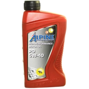 Aceite de motor Alpine PD 5W-40 1L