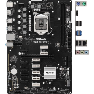 Placa base ASRock Q270 Pro BTC +