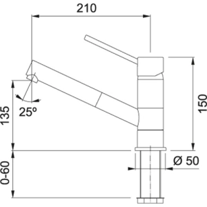 Franke Sirius Top Pull Out 115.0476.539