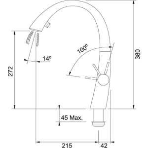 Franke KWC Zoe 115.0307.913