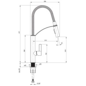 Deante Gerbera BGB 072M