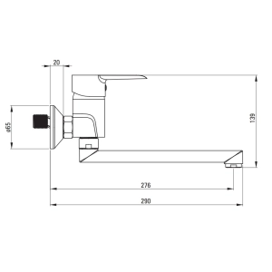 Deante Corio BFC 080M