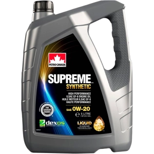 Aceite de motor Petro -Canada Supreme Synthetic 0W-20 5L