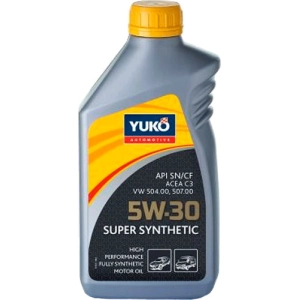 Aceite de motor YUKO Super Synthetic C3 5W-30 1L