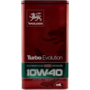 Aceite motor Wolver Turbo Evolution 10W-40 4L