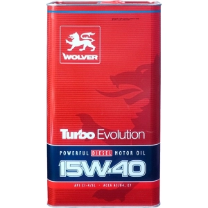 Aceite motor Wolver Turbo Evolution 15W-40 4L