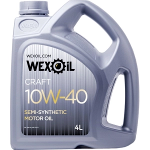 Aceite de motor Wexoil Craft 10W-40 4L