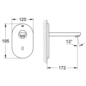 Grohe Eurosmart Cosmopolitan E 36335SD0