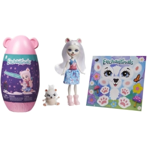 Muñeca Enchantimals Pristina Polar Bear and Diver GTM38