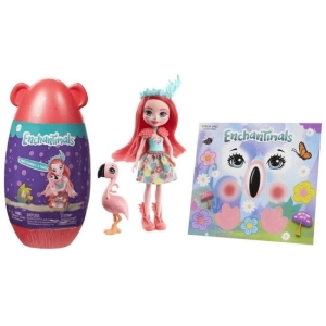 Muñeca Enchantimals Fanci Flamingo and Swash GTM34