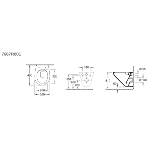 Villeroy & Boch O.novo 7667R001