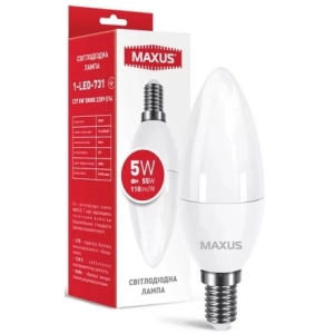 Maxus 1-LED-731 C37 5W 3000K E14