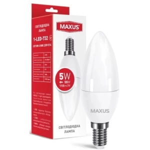 Maxus 1-LED-732 C37 5W 4100K E14