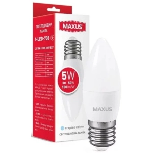 Maxus 1-LED-738 C37 5W 4100K E27