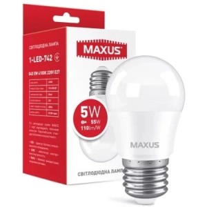 Maxus 1-LED-742 G45 5W 4100K E27