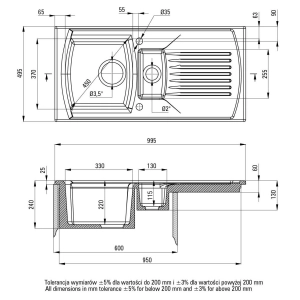 Deante Lusitano ZCL 651N