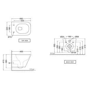 Jaquar Aria ARS-WHT-39953BIUFSM