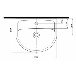 Lavabo Kolo Status 50 2321500UA