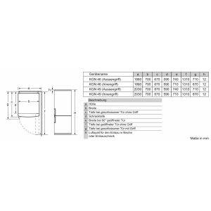 Bosch KGN49EIDP