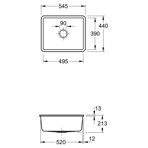 Villeroy & Boch Subway 60 SU 331001AM