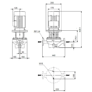 Grundfos TP 80-90/4