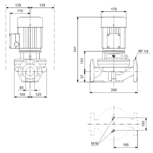 Grundfos TP 80-120/2