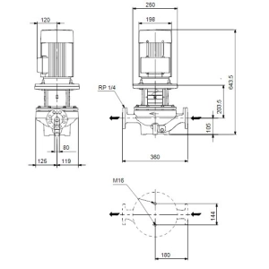 Grundfos TP 80-180/2