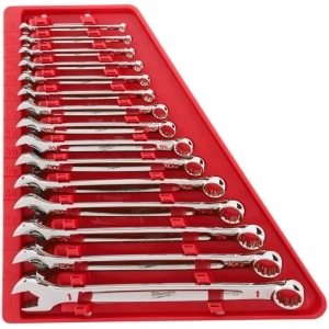 Juego de herramientas Milwaukee MAX BITE imperial combination spanner set 15 pc (48229415)