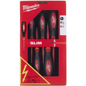 Juego de herramientas Milwaukee VDE slim screwdriver set 5 pc (4932471452)