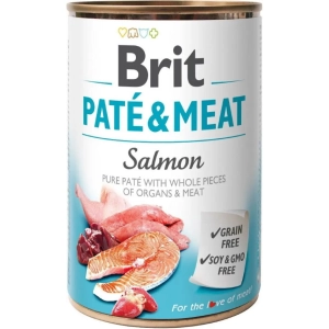 Alimento para perros Brit Pate&Meat Salmon 0,4 kg