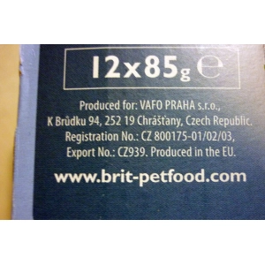 Brit Premium Pouch Family Plate Gravy 1.02 kg