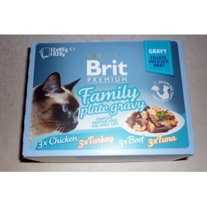 Brit Premium Pouch Family Plate Gravy 1.02 kg