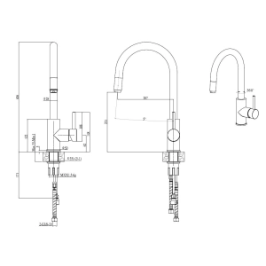 Quadron Jennifer Pull-Out BW6007CR