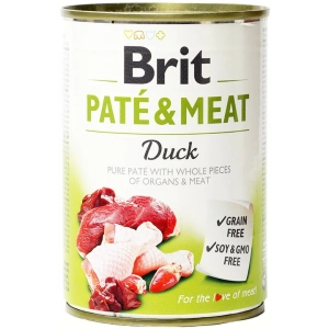 Alimento para perros Brit Pate&Meat Duck 0,4 kg