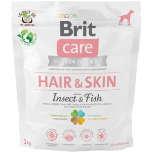 Comida para perros Brit Care Hair/Skin Insect/Fish 1 kg