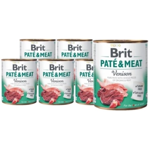 Alimento para perros Brit Pate&Meat Venison 4,8 kg