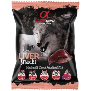 Comida para perros Alpha Spirit Liver Snack 0,05 kg