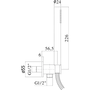 Sistema de ducha Paffoni Light LIG010CR70ZSC3A