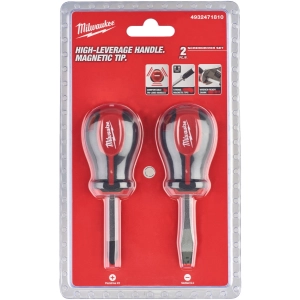 Juego de herramientas Milwaukee Tri-lobe screwdriver stubby set (4932471810)