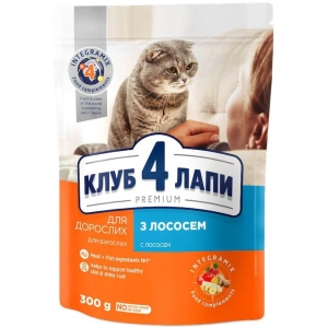 Comida para gatos Club 4 Paws Adult Salmon 0,3 kg