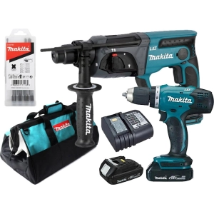 Juego de herramientas eléctricas Makita SET-DDF453MK1