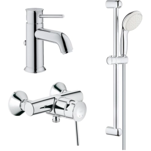 Juego mezclador Grohe BauClassic 123867S