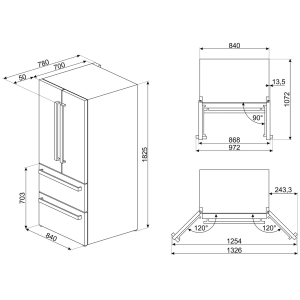 Smeg FQ55FNDF