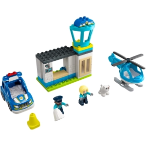 Constructor Lego Police Station and Helicopter 10959