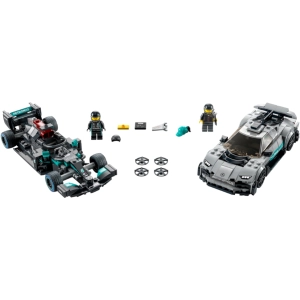 Constructor Lego Mercedes-AMG F1 W12 E Performance and Mercedes-AMG Project One 76909