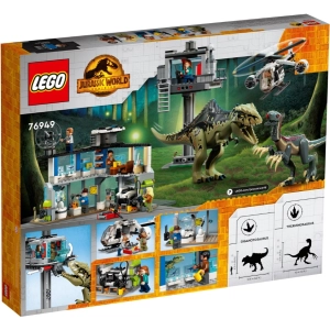 Lego Giganotosaurus and Therizinosaurus Attack 76949