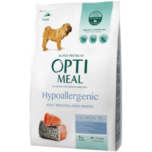 Comida para perros Optimeal Adult Medium Beed Hypoallergenic 4 kg